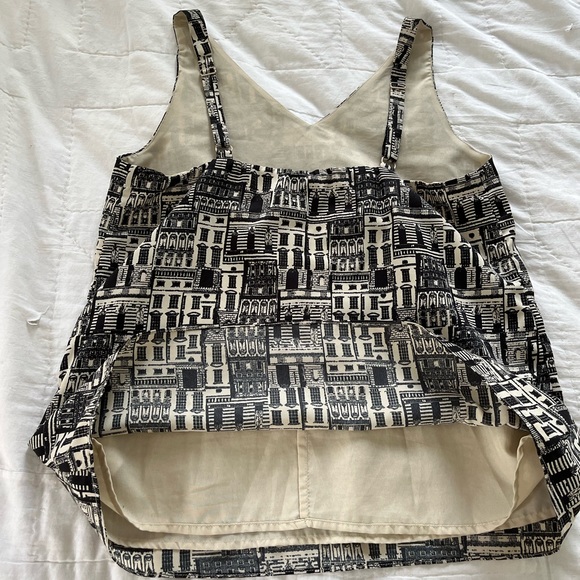 Banana Republic small petite unique vintage building blouse - Picture 5 of 7